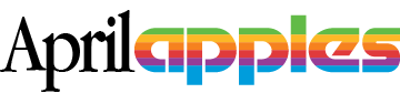 AprilApples Apple II Computer Event Logo
